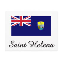Saint Helena Flag Design postcards