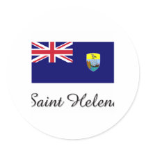 Saint Helena Flag Design stickers by flagshirt Saint Helena Flag Design stickers