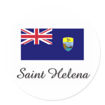 Saint Helena Flag Design stickers by flagshirt Saint Helena Flag Design stickers