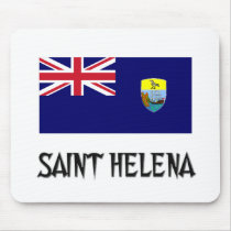 Saint Helena Flag mousepads