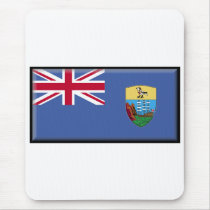 Saint Helena Flag mousepads