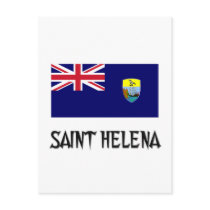 Saint Helena Flag postcards