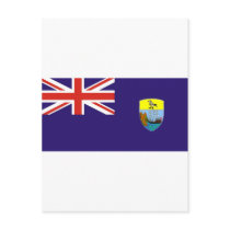 Saint Helena flag Post Cards