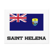 Saint Helena Flag postcards