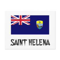 Saint Helena Flag postcards