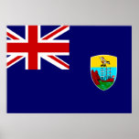 Saint Helena Flag posters