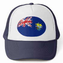 Saint Helena Gnarly Flag Hat by Flagnostic Saint Helena Gnarly Flag Hat