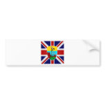 Saint Helena High quality Flag Bumper Stickers