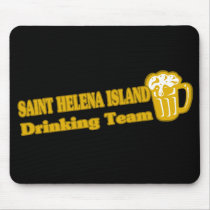 Saint Helena Island Drinking Team mousepads