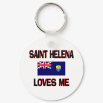 Saint Helena Loves Me keychains