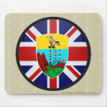 Saint Helena quality Flag Circle mousepads
