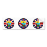 Saint Helena Roundel quality Flag Bumper Sticker