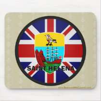 Saint Helena Roundel quality Flag Mousepads