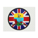 Saint Helena Roundel quality Flag Post Card