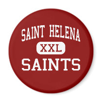 Saint Helena - Saints - High - Saint Helena magnets by customteamsportswear Saint Helena - Saints - High - Saint Helena magnets
