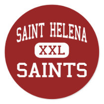 Saint Helena - Saints - High - Saint Helena stickers by customteamsportswear Saint Helena - Saints - High - Saint Helena stickers