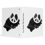 Saint Helena Trendy Peace Sign with Saint Helenian Binders