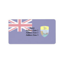 Saint Helena, United Kingdom Custom Address Labels