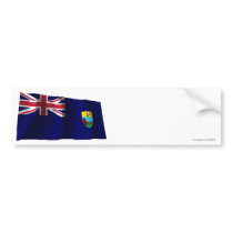 Saint Helena Waving Flag bumper stickers
