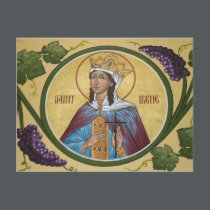 Saint Irene Prayer Card postcards