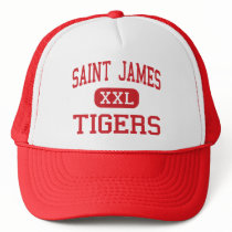Saint James - Tigers - Middle - Saint James hats by customteamsportswear Saint James - Tigers - Middle - Saint James hats