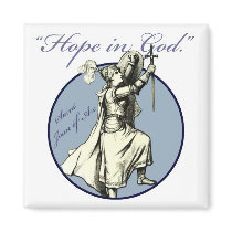 Saint Joan of Arc - Christian Magnet
