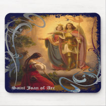 Saint Joan of Arc Mousepad