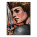 Saint Joan of Arc Note Card