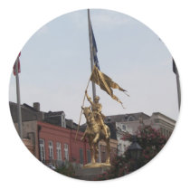 Saint Joan of Arc Round Sticker
