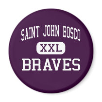 Saint John Bosco - Braves - High - Bellflower magnets