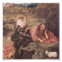 Saint John in the Wilderness 15th Century Photo