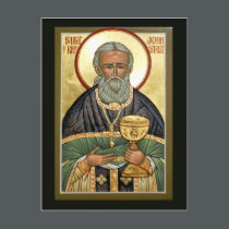 Saint John of Kronstadt Prayer Card postcards
