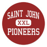 Saint John - Pioneers - High - Shrewsbury Sticker