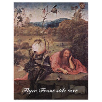 Saint John The Baptist In The Wilderness. By Hiero Full Color Flyer