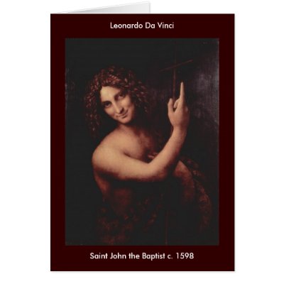 Buy personalized e greeting cards - Saint John the Baptist - Personalized - Customized Greeting Card