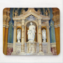 Saint Joseph and Child Jesus Statue mousepads