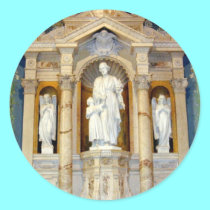 Saint Joseph and Child Jesus Statue stickers