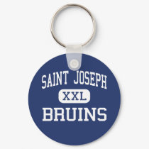 Saint Joseph - Bruins - Catholic - Madison keychains by customteamsportswear Saint Joseph - Bruins - Catholic - Madison keychains