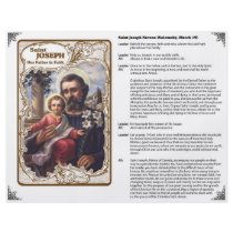 Saint Joseph - Our Father in Faith Custom Flyer