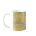 Saint Joseph River, Michigan Nautical Harbor Chart mugs by sailorpatp Saint Joseph River, Michigan Nautical Harbor Chart mugs