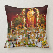 Saint Joseph's Altar Throw Pillow american mojo pillows