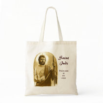 Saint Jude Canvas Bags