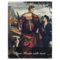 Saint Justina With The Unicorn, Custom Flyer