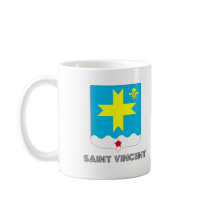 Saint Kittian Emblem mugs by FlagStore Saint Kittian Emblem mugs