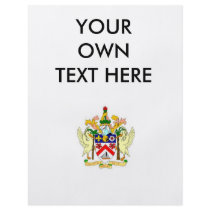 Saint_Kitts and Nevis Coat of Arms Flyer