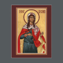 Saint Kyriaki Prayer Card postcards