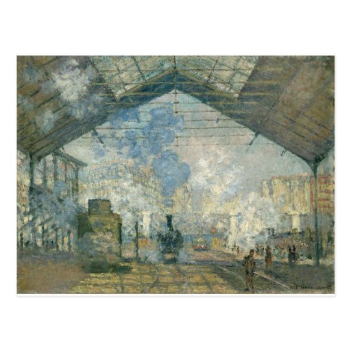 Saint-Lazare Station (1877) Post Card