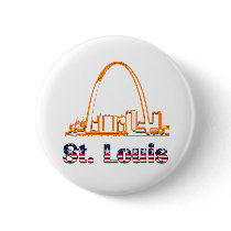 Saint Louis Arch buttons by yourcity Saint Louis Arch buttons