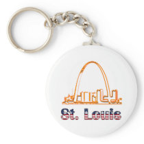 Saint Louis Arch Keychain
