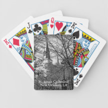 "Saint Louis Cathedral" PLAYING CARDS